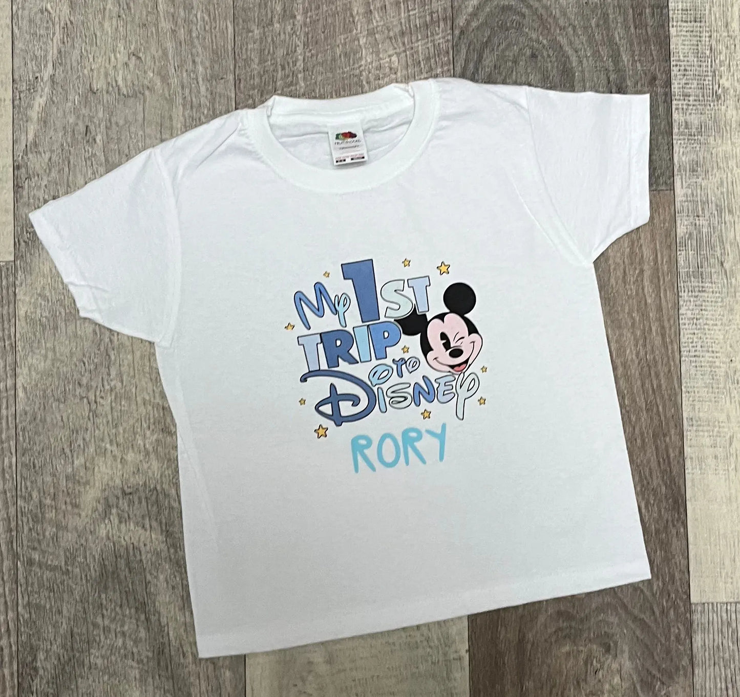 1st Disney trip T-shirt
