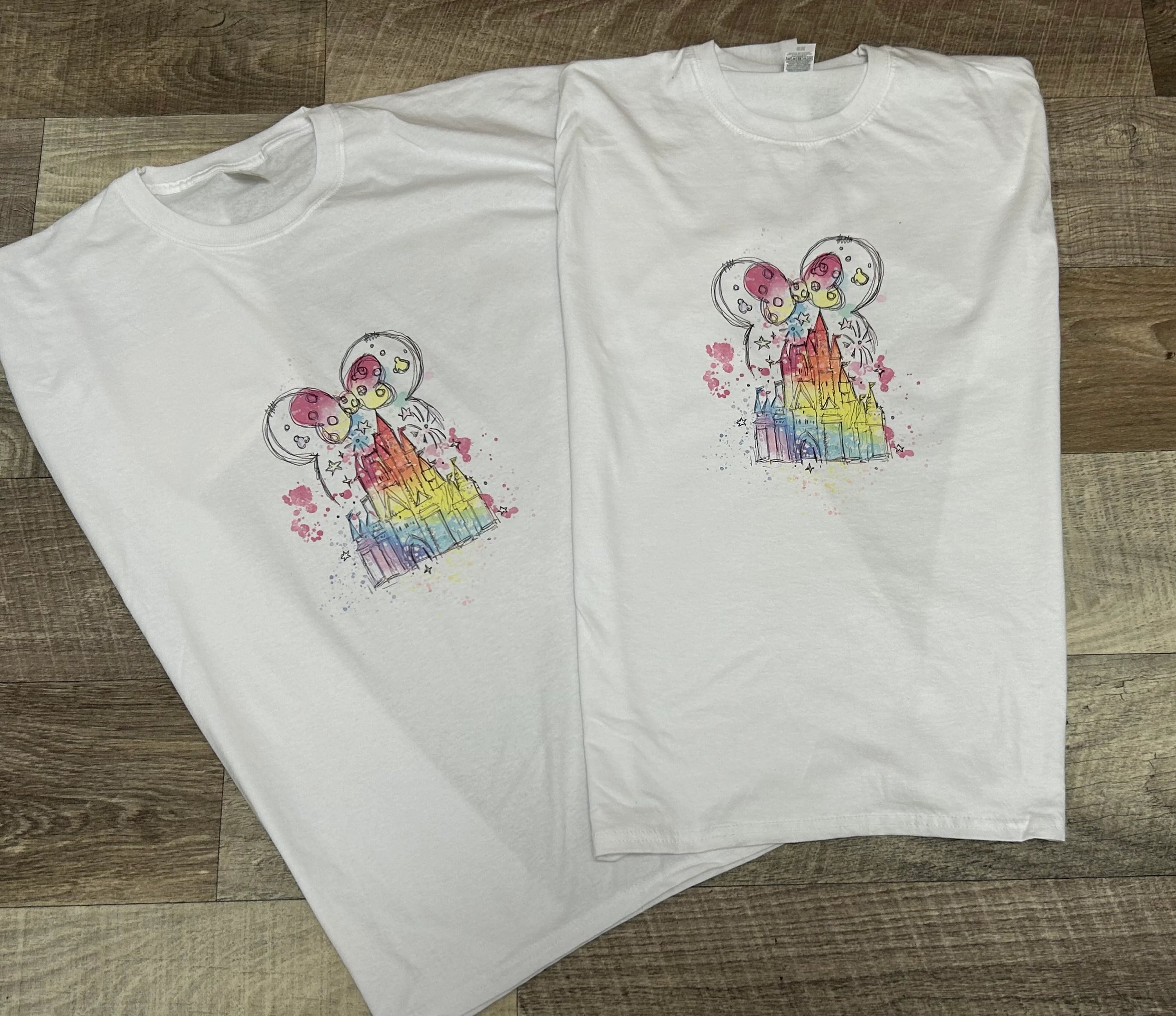 Disney castle T-shirt