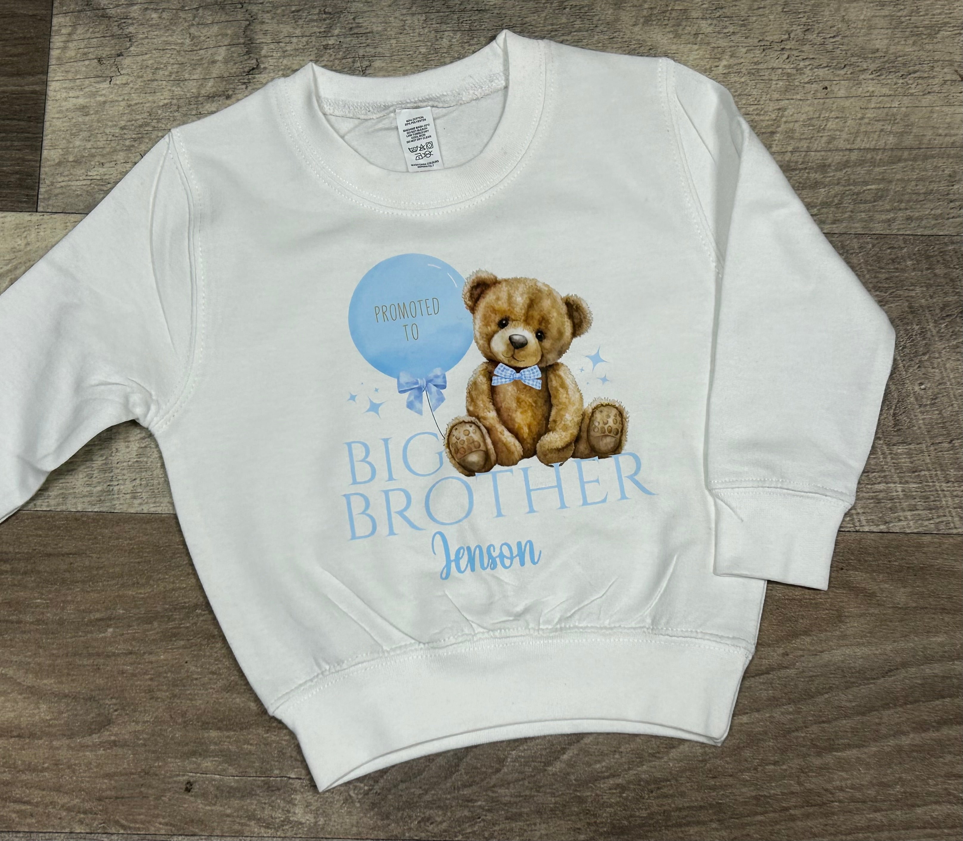 Big brother bear sweatshirt