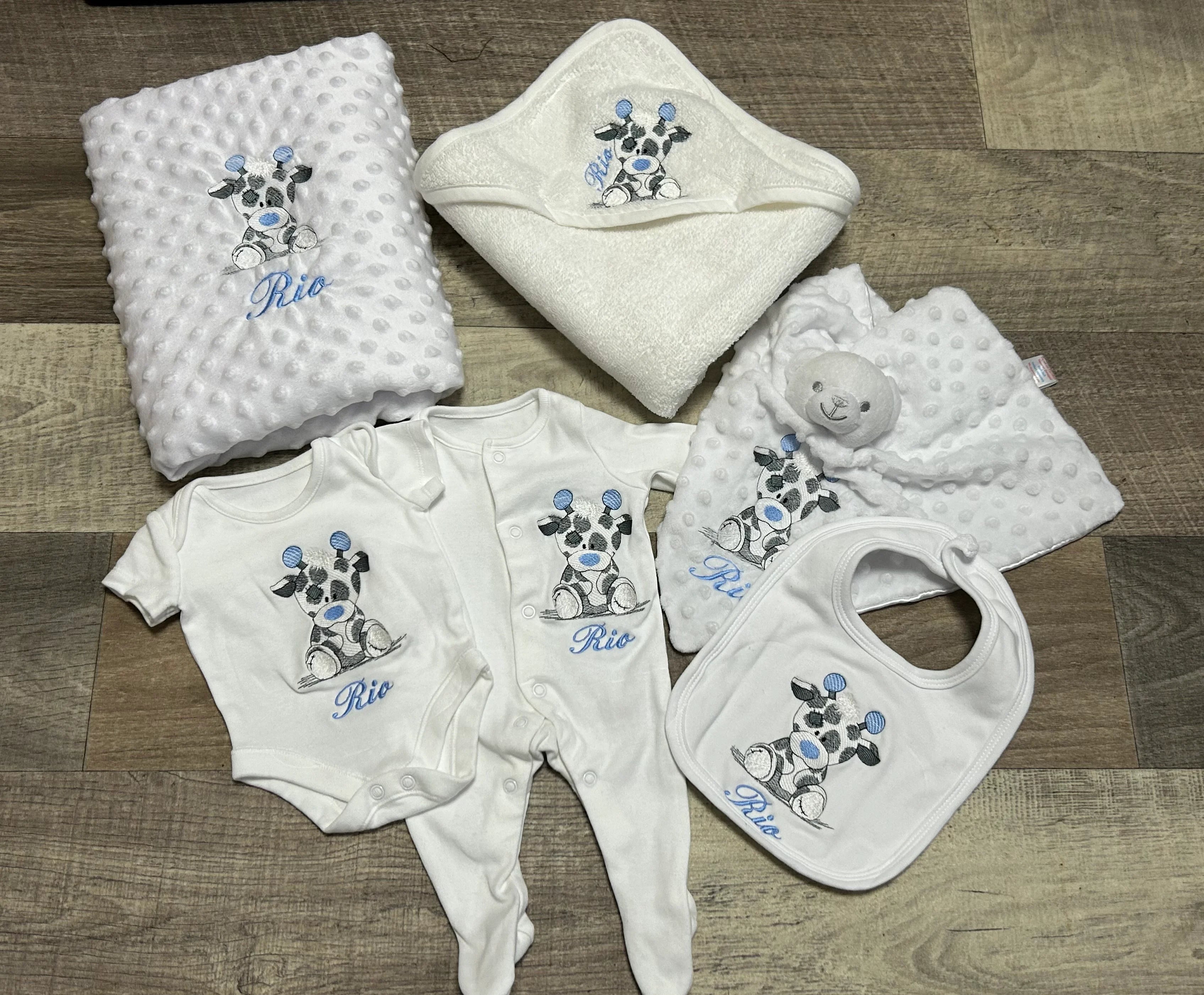 Giraffe baby set