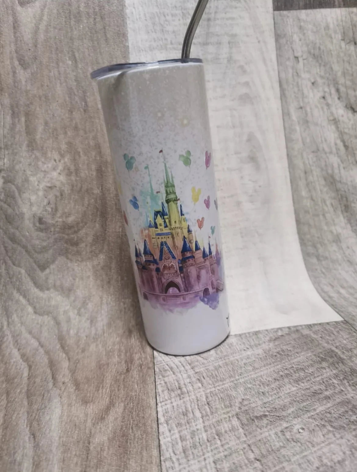 Disney castle tumbler