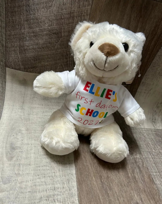 Personalised teddy