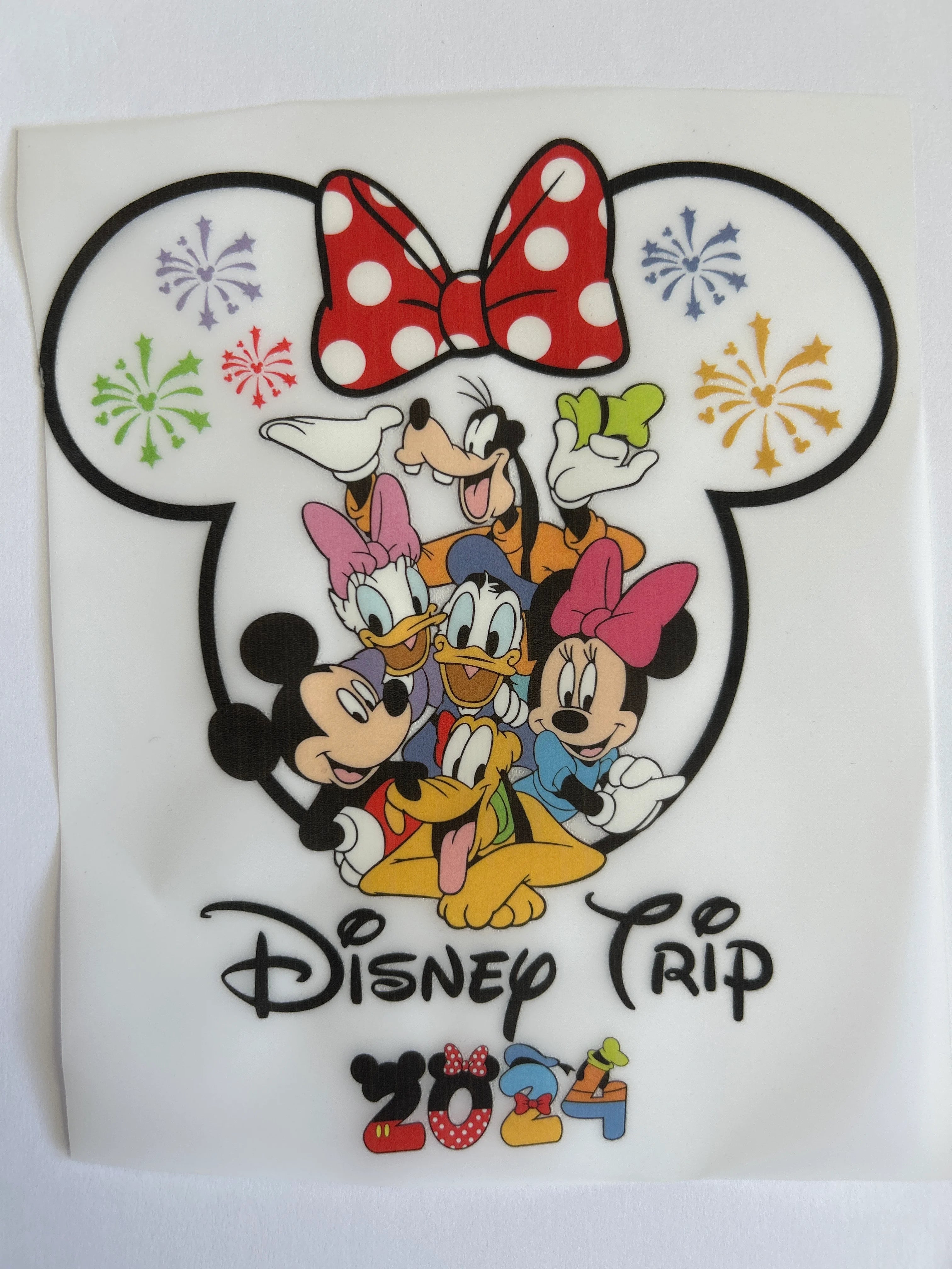 Minnie Disney trip print