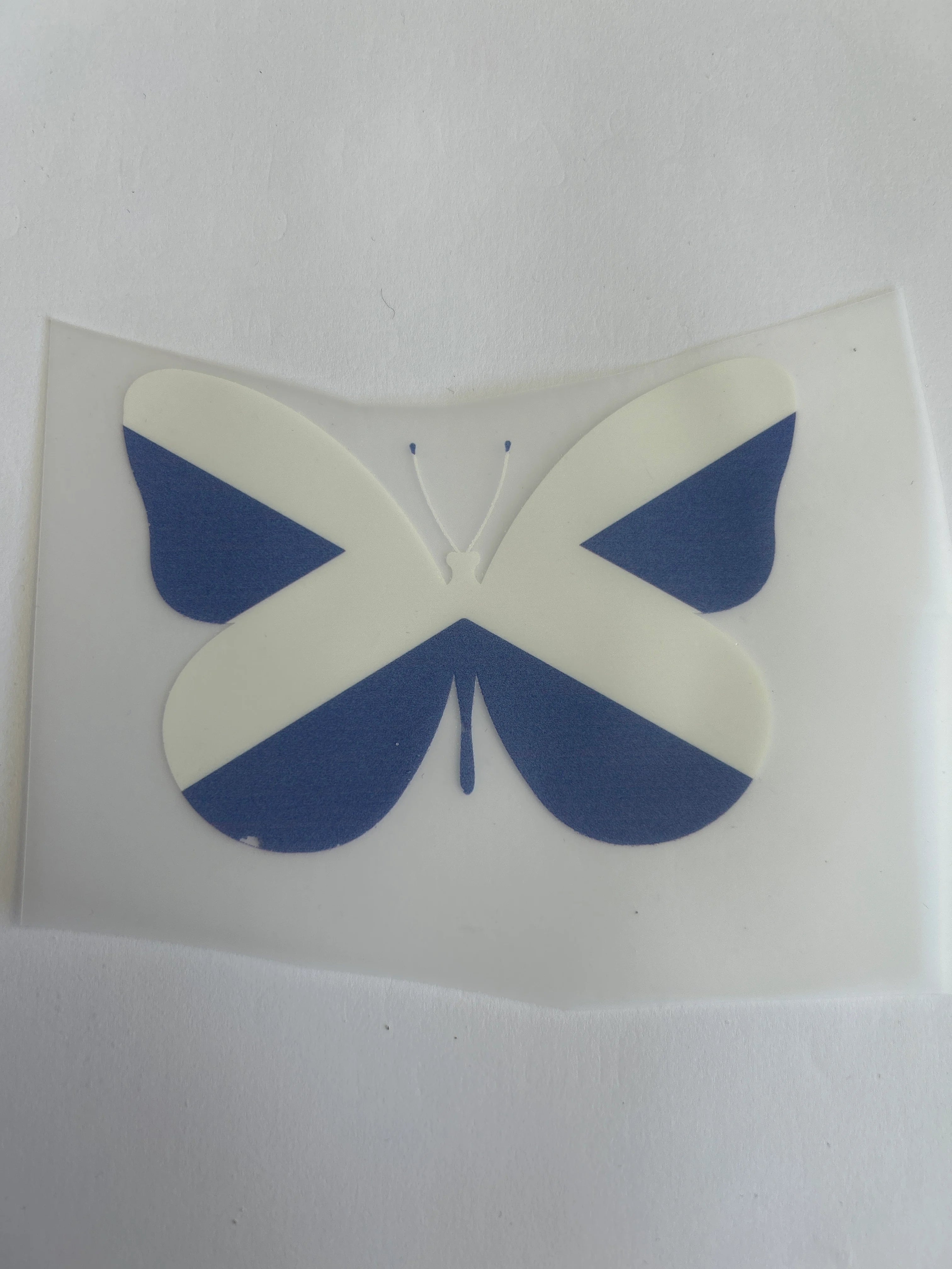 Scotland butterfly print