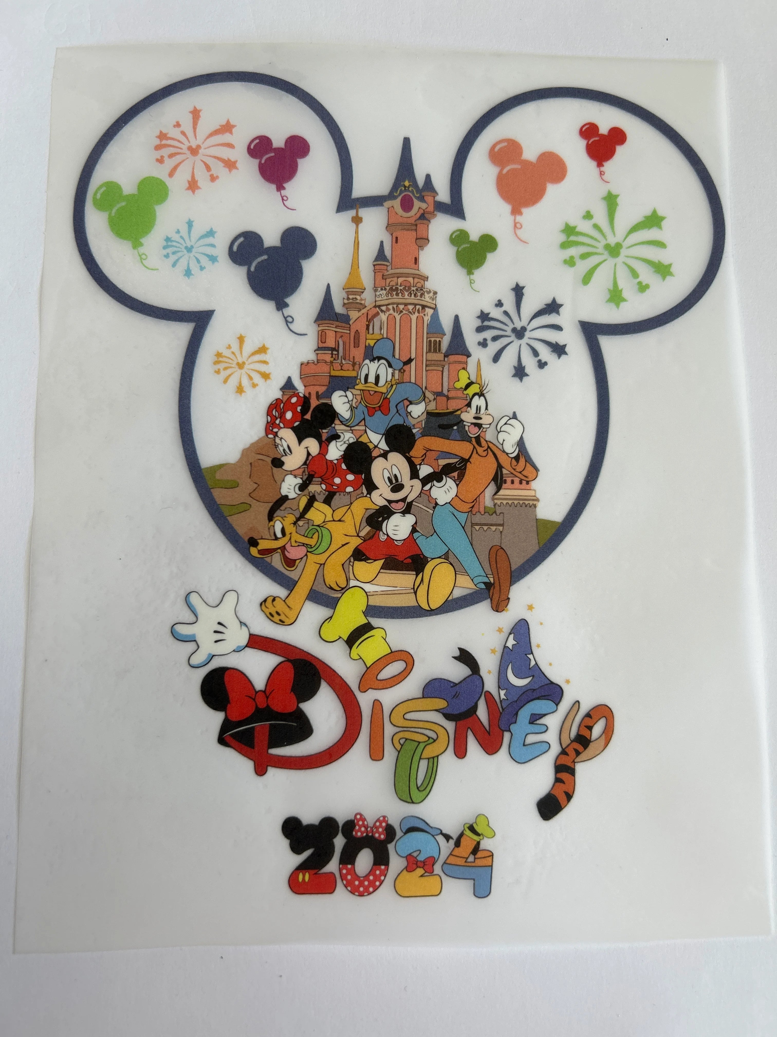 Mickey Disney trip print