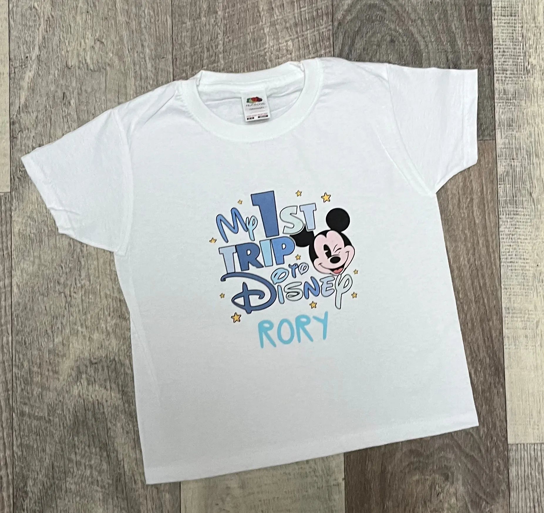 1st Disney trip T-shirt