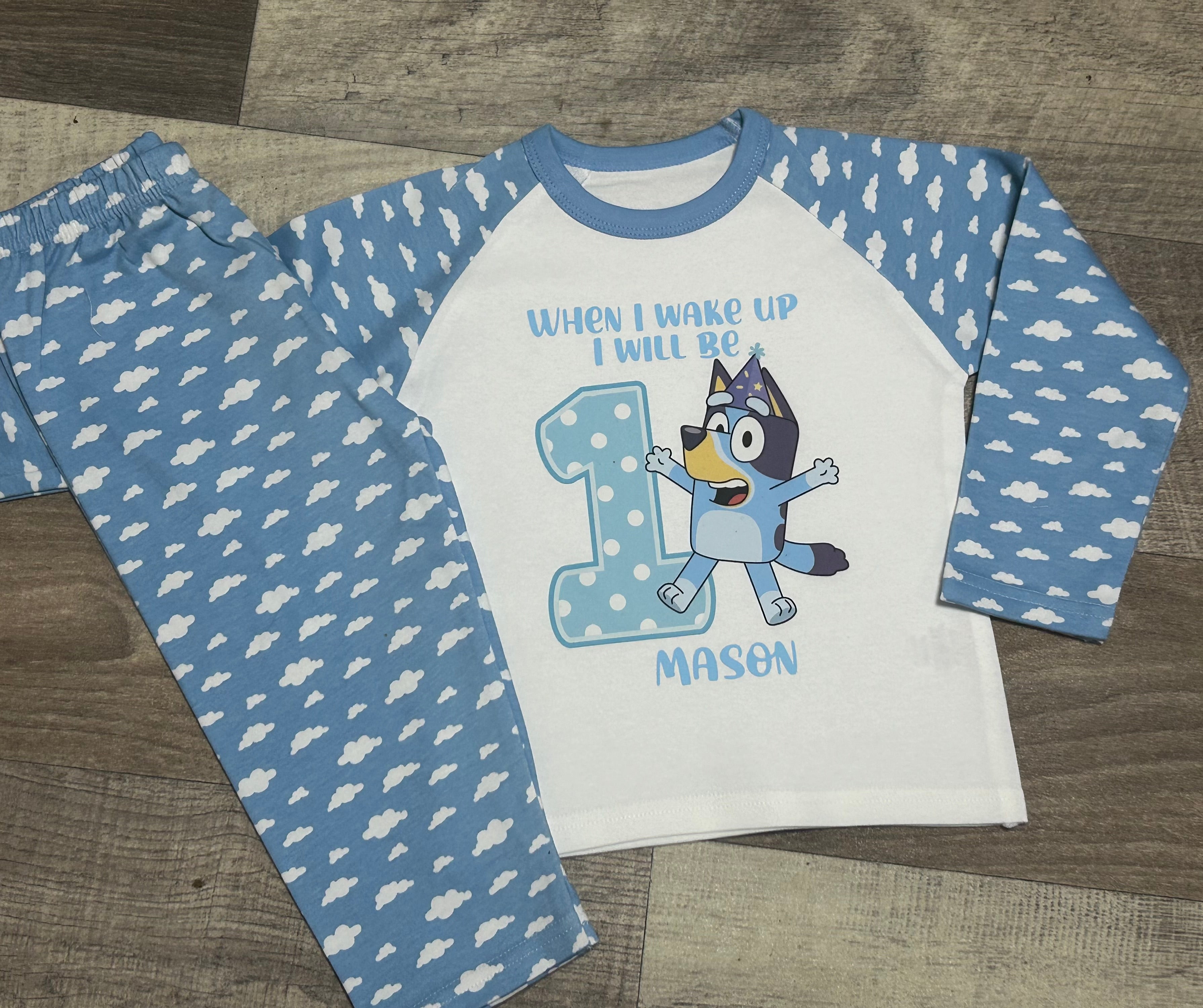 Bluey birthday Pjs