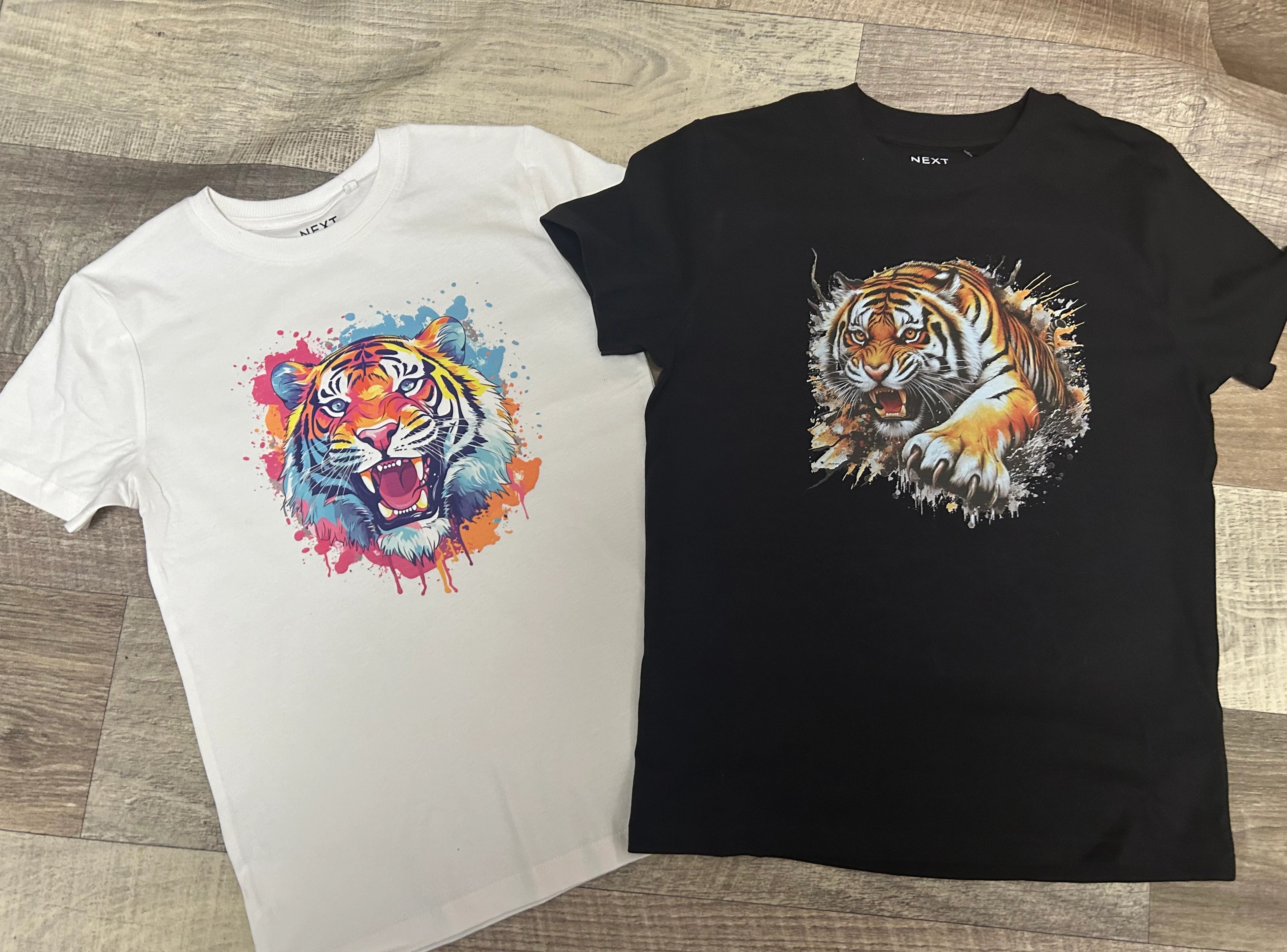 Tiger print tshirts