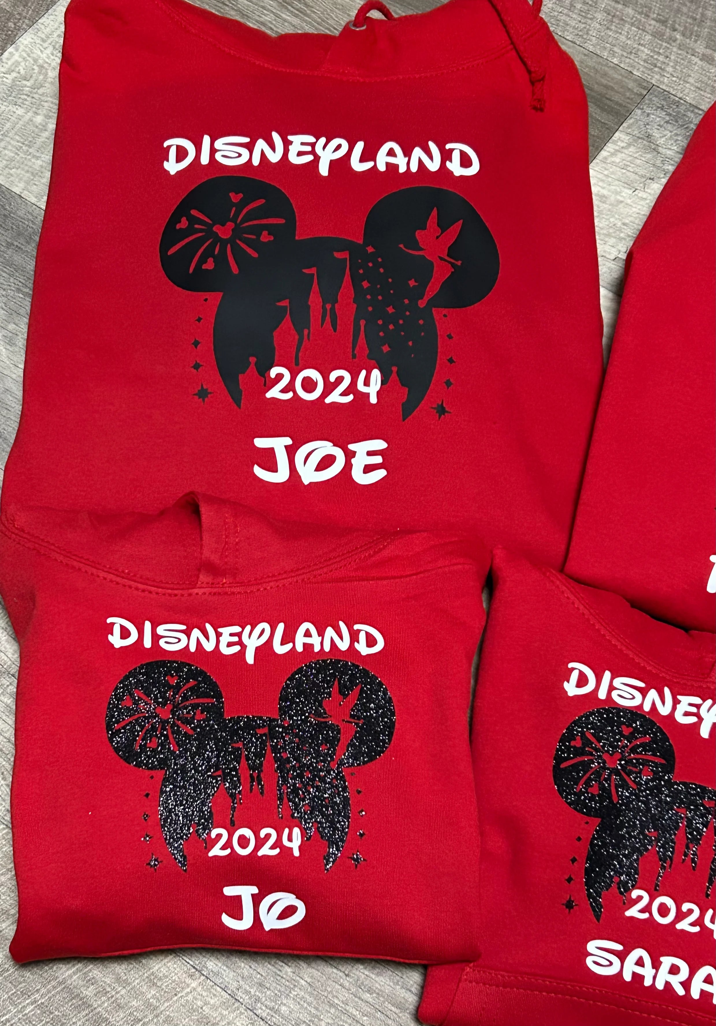 Personalised Mickey head hoodie