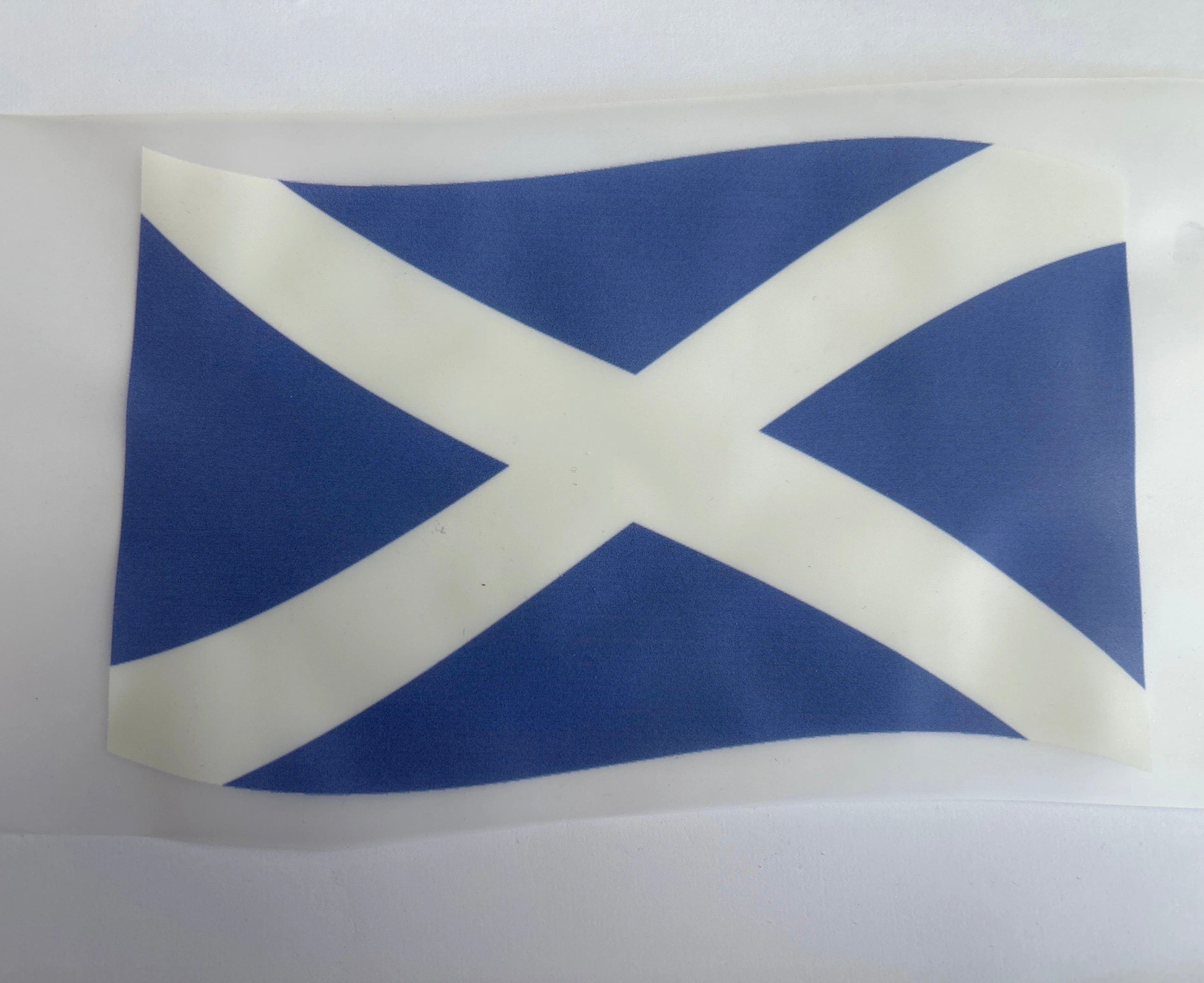 Scotland flag print